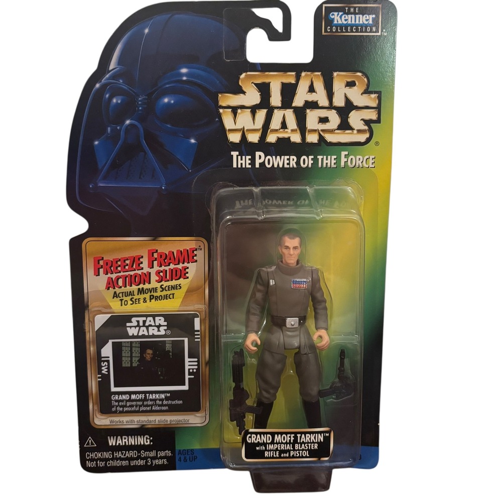 Star Wars The Power of the Force Grand Moff Tarkin Figure 1997 Freeze Frame New